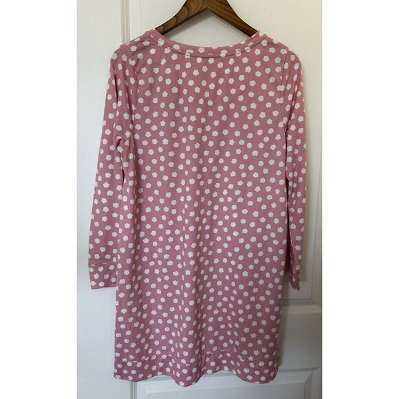 Kate Spade Womens Nightgown Large Sleep Shirt Pockets Cozy Lightweight - Picture 3 of 10